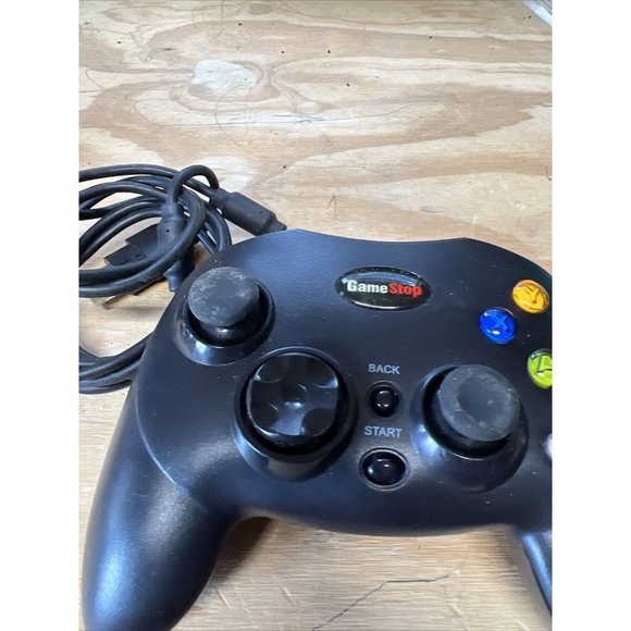 Gamestop Edition PDP BB-136 Wired Black Controller For Xbox Original - Picture 3 of 10